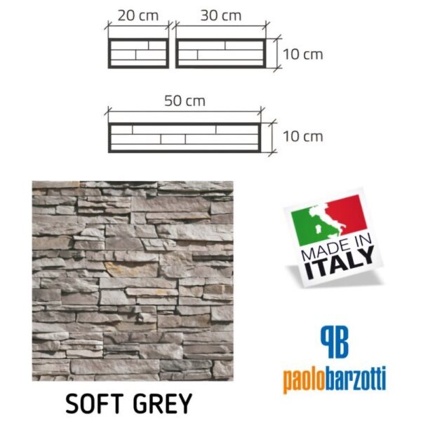 Rivestimento in pietra ricostruita Espania (10 colorazioni) - immagine 26