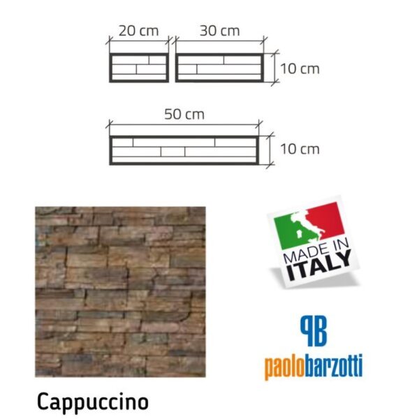 Rivestimento in pietra ricostruita Espania (10 colorazioni) - immagine 27