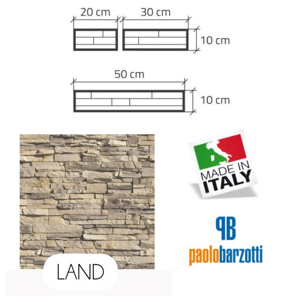Rivestimento in pietra ricostruita Espania (10 colorazioni) - immagine 29