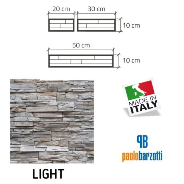 Rivestimento in pietra ricostruita Espania (10 colorazioni) - immagine 22