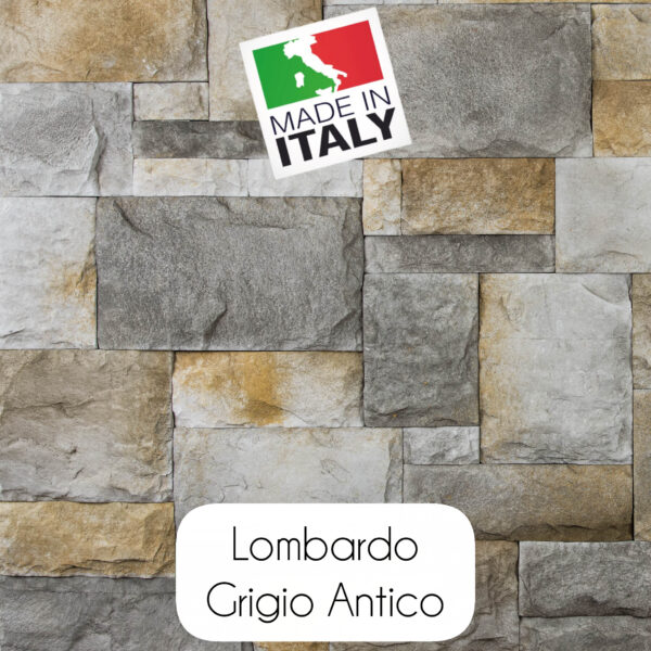 Rivestimento in pietra ricostruita LOMBARDO (5 COLORAZIONI) - immagine 5