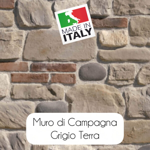 Rivestimento in pietra ricostruita MURO di CAMPAGNA (4 COLORAZIONI) - immagine 3