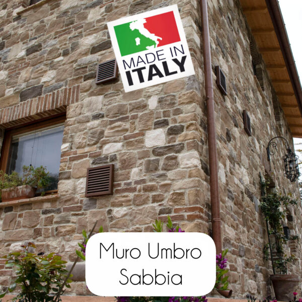 Rivestimento in pietra ricostruita MURO UMBRO (4 COLORAZIONI) - immagine 4