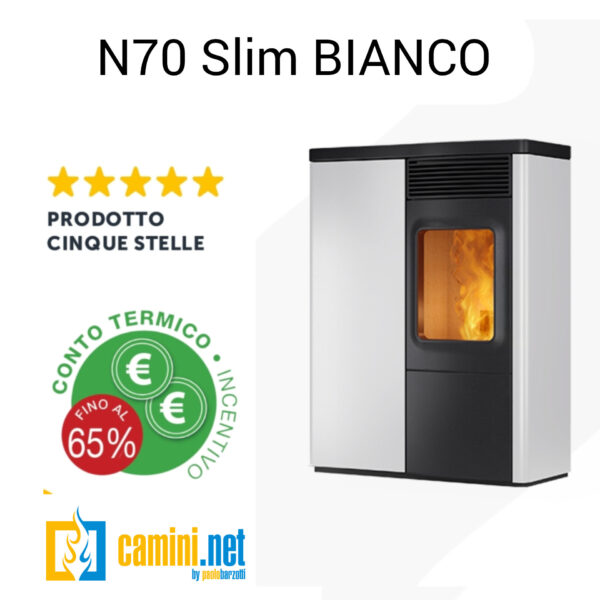 Stufa a pellet N70 SLIM - immagine 4