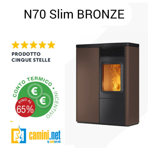 Stufa a pellet N70 SLIM - immagine 7