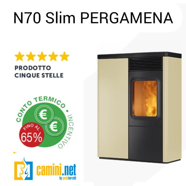 Stufa a pellet N70 SLIM - immagine 8