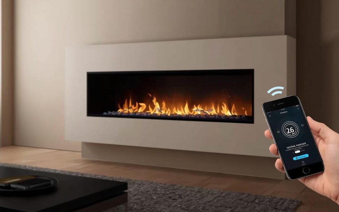 Camini a gas con telecomando: funzioni smart e controllo temperatura a distanza