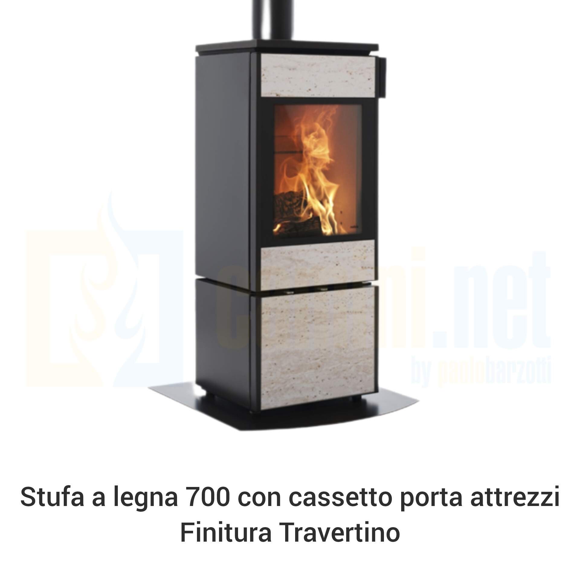 Stufa a legna 700 7,2 kW / 8,8 kW - immagine 4