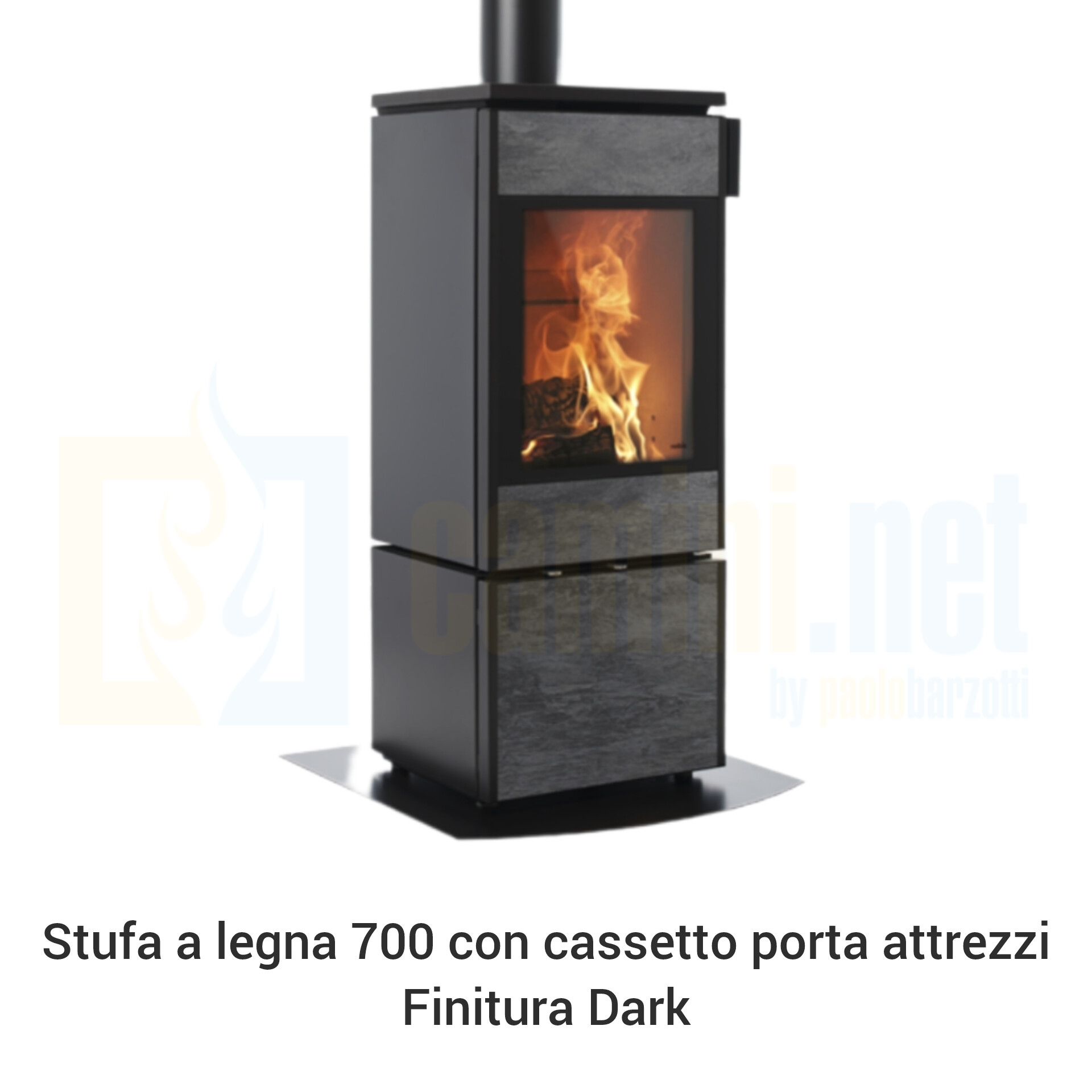 Stufa a legna 700 7,2 kW / 8,8 kW - immagine 3