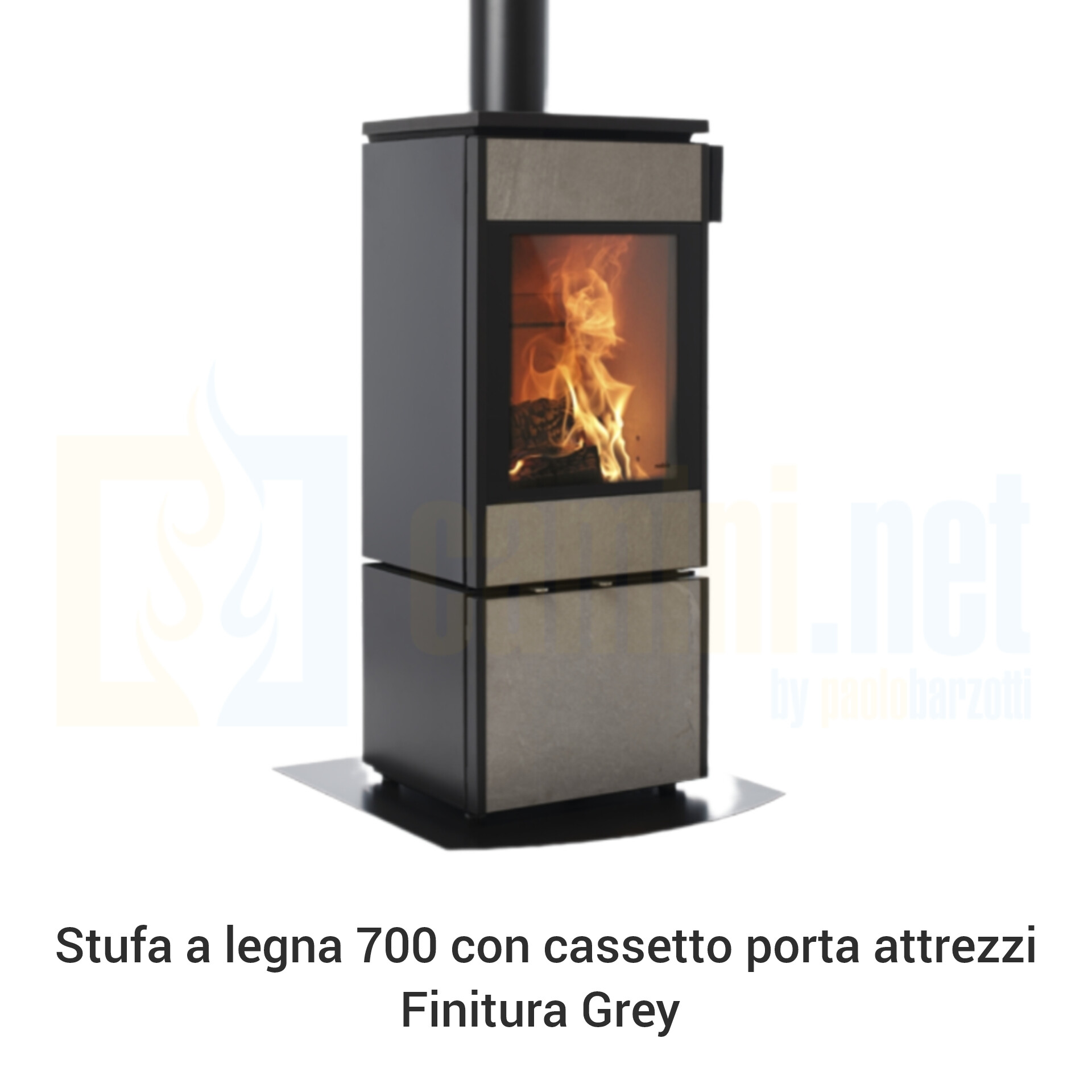 Stufa a legna 700 7,2 kW / 8,8 kW - immagine 2