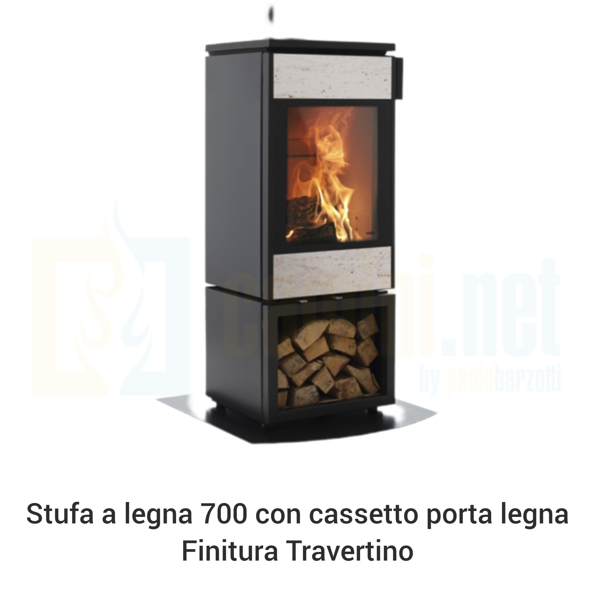 Stufa a legna 700 7,2 kW / 8,8 kW - immagine 7