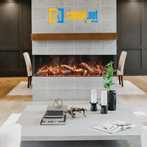 CAMINO IBRIDO ELETTRICO + VAPORE VIEW 190 PANORAMICO