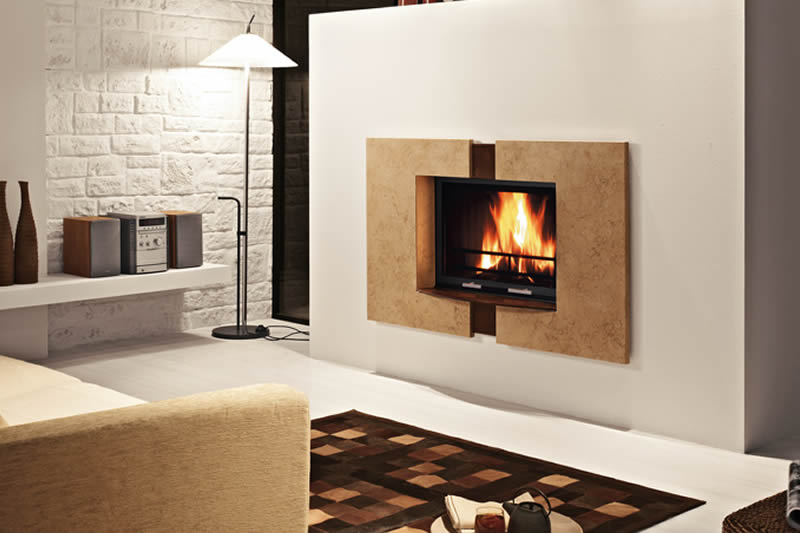 camini a legno ad aria