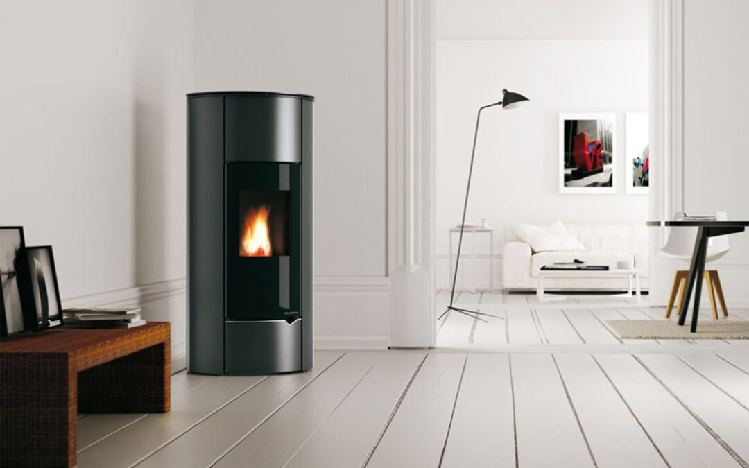 Stufa a pellet canalizzata e distribuzione del calore negli ambienti