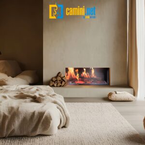 CAMINO ELETTRICO OLOGRAFICO FIRE PLAY FRONTALE