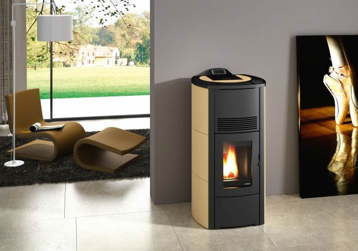 Stufa a pellet per riscaldare casa intera