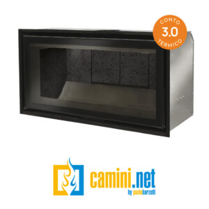 Inserto a legna 100 HIGH PERFORMANCE 5 STELLE