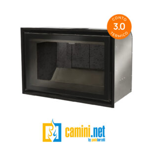 Inserto a legna 80 HIGH PERFORMANCE 5 STELLE
