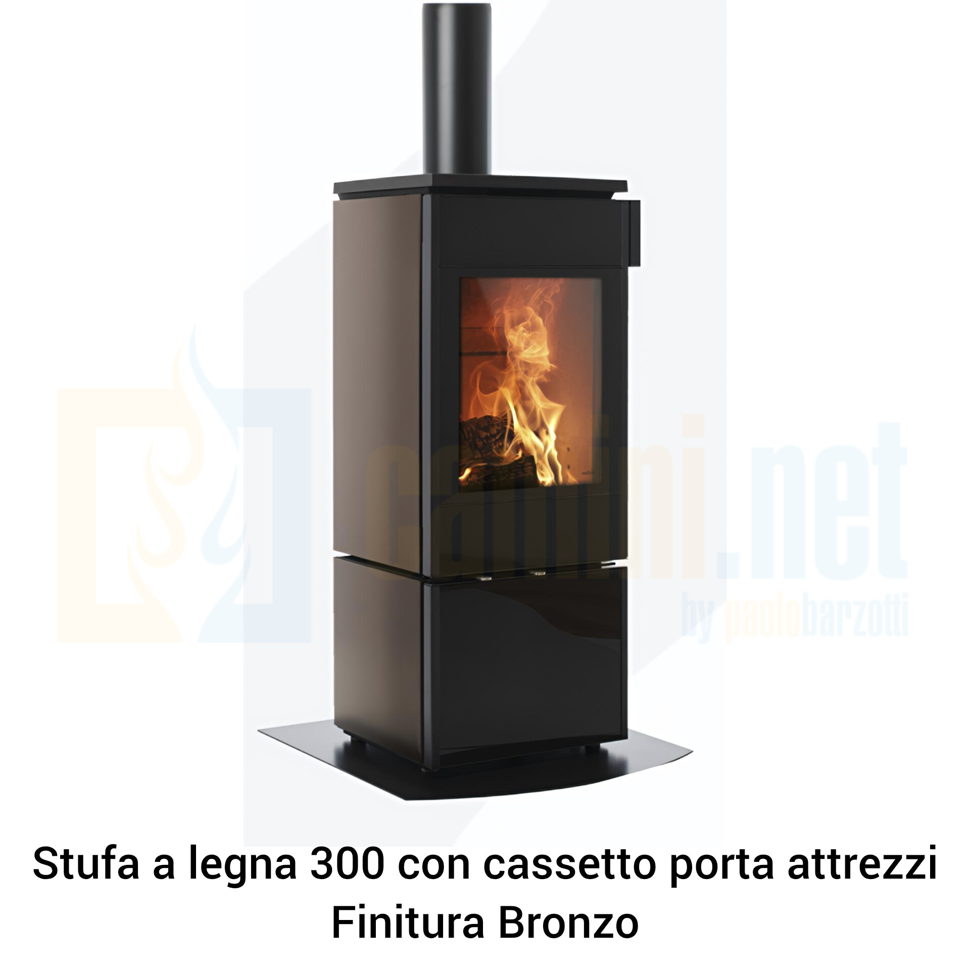 Stufa a legna 300 7,2 kW / 8,8 kw - immagine 4