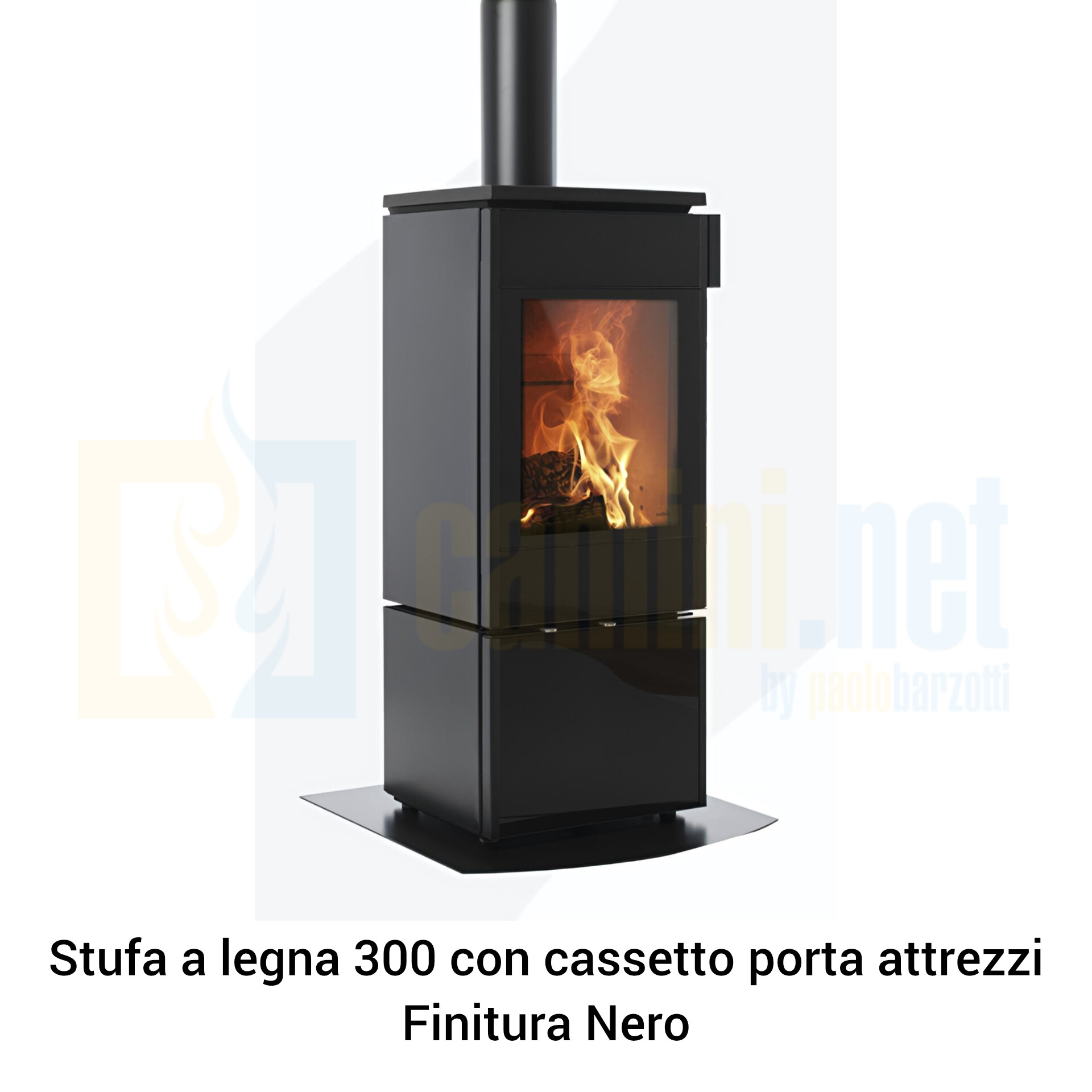 Stufa a legna 300 7,2 kW / 8,8 kw - immagine 3